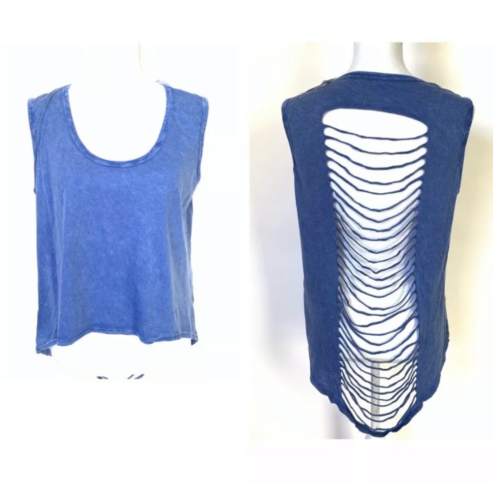 JOYPEACE Swing Tank Top Cutout Back